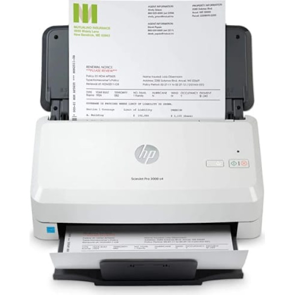 HP ScanJet Pro 3000 s4 (skeneris, vienas lapas padeve, 50 lapu ADF, USB)