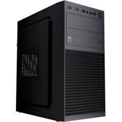 Kompiuterio korpusas fornax k300, micro-atx, 2x usb 3.0 + 2x usb 2.0, juodas