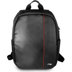 Backpack bmw carbon red stripe 16 bmbpco15caprbk