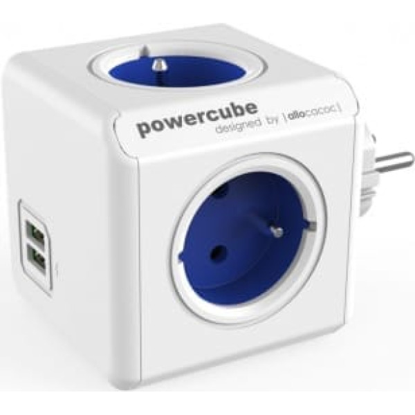 Allocacoc Powercube oriģinālais usb 2202bl / froupc sadalītājs zils