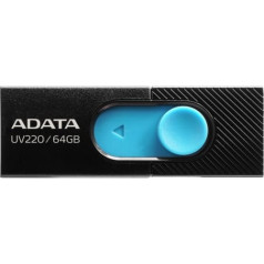 MEMORY DRIVE FLASH USB2 64GB/BLUE AUV220-64G-RBKBL ADATA