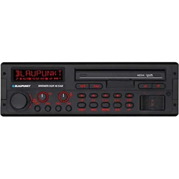 Blaupunkt, Bremen SQR 46 DAB, auto radio, 1 DIN, Bluetooth, USB, brīvroku sistēma