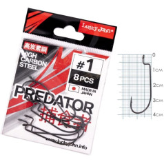 Āķi ofseta Lucky John PREDATOR LJH340 - LJH340-002