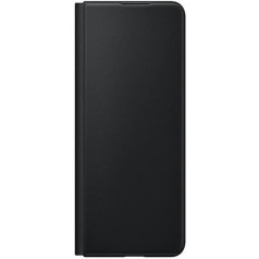 EF-FF926LBE Samsung Leather Flip Cover for Galaxy Z Fold 3 Black