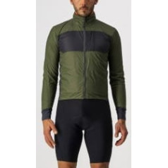 Castelli Velo jaka UNLIMITED PUFFY Jacket XL Military Green/Dark Gray