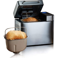COOCHEER Bread Baking Machine with 19 Preset Programmes Stainless Steel Bread Candy Machine Capacity 500-1000g