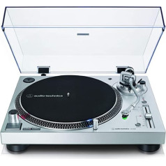 Audio-Technica AT-LP120X direct drive turntable (analog and USB) silver