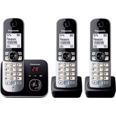 Panasonic KX-TG6824GA DECT bezvadu tālrunis ar automātisko atbildētāju