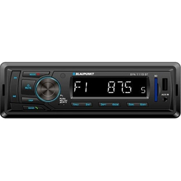 Blaupunkt BPA1119BT auto radio 1 DIN Bluetooth USB melns