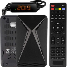 Echosat OM-26100 Mini satelīta uztvērējs DVB S/S2 satelīta uztvērējs ✓Full HD ✓1080P ✓HDMI ✓2 x USB 2.0 ✓HDTV [Digitālais satelīta uztvērējs] ️{Astra Hotbird Türksat }️