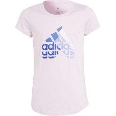 T-krekls adidas Big Logo GT meitenēm IB9147 / rozā / 140 cm
