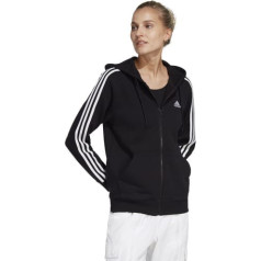 Džemperis Adidas 3 Stripes FT Full-Zip R HD IC8769 / melns / S