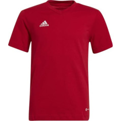 T-krekls adidas ENTRADA 22 Tee HC0447 / sarkans / 140 cm