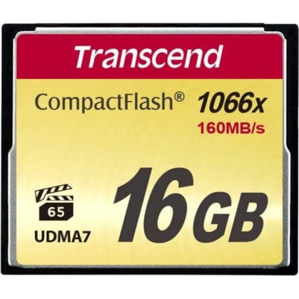 Transcend 16 GB 1000x Ultimate Compact Flash karte