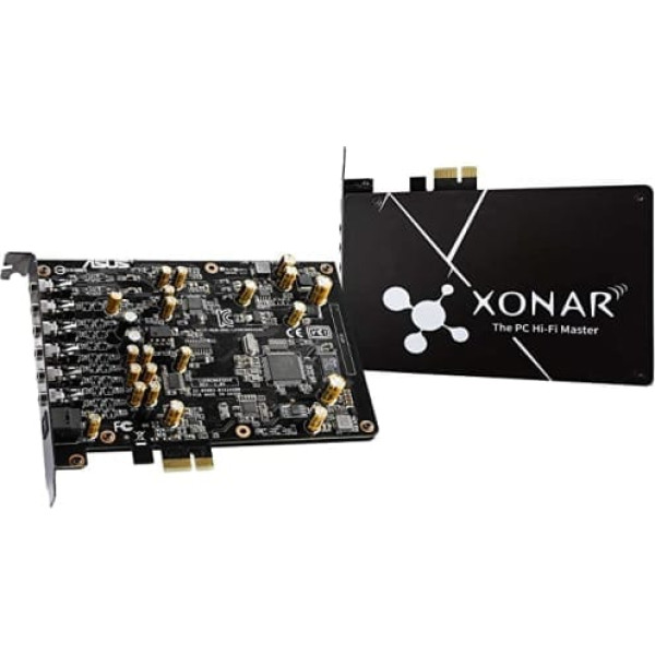 ASUS Xonar AE iekšējais 7.1 kanāla PCI-E — Cards Sons (7.1 kanāls, 32 biti, 110 db, 103 db, 24 biti/192 kHz