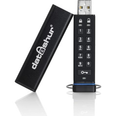 iStorage IS-FL-DA-256-8 8GB datAshur 256 bitu USB zibatmiņas disks