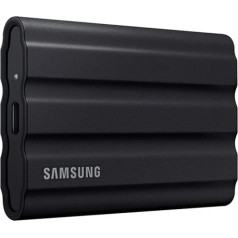 Samsung T7 Shield Portable SSD — 2 TB — USB 3.2 Gen.2 ārējais SSD, melns (MU-PE2T0S/EU)