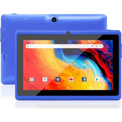 Tablet 7 Inch Android 10 GO Operating System - Haehne Tablet PC, Quad Core Processor, 2GB RAM + 32GB ROM, 1024 x 600 HD IPS, WiFi, 2500mAh, Bluetooth, Blue