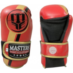 Masters Открытые перчатки РОСМ-МАСТЕРС (WAKO APPROVED) 01559-02M / красный+L