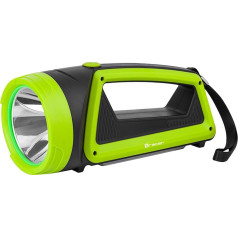 3600 mAh green searchlight with power bank