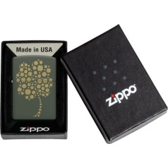 Zippo šķiltavas 48501 Four Leaf Clover Design