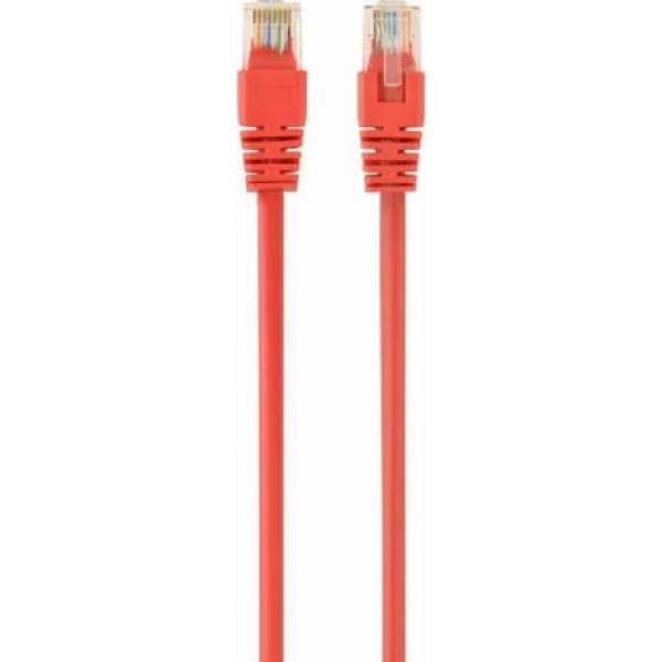 PATCH CABLE CAT5E UTP 0.25M/RED PP12-0.25M/R GEMBIRD