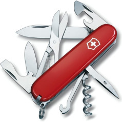 Victorinox climber pocket knife, 14 f, 91 mm, red