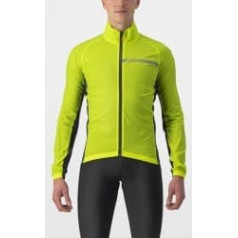 Castelli Velo jaka SQUADRA Strech Jacket L Electric Lime/Dark Gray