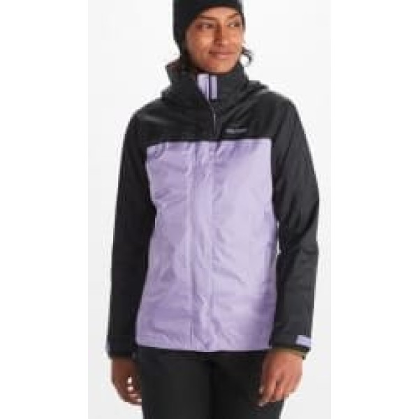 Marmot Jaka Wms PreCip Eco Jacket M Paisley purple/Black