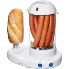 Clatronic HDM 3420 EK hotdogu automāts ar olu plīti, 380W