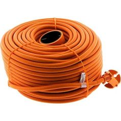 Zenitech 16A HO5VV-F 2 x 1.5mm² Orange Extension Cable 50m