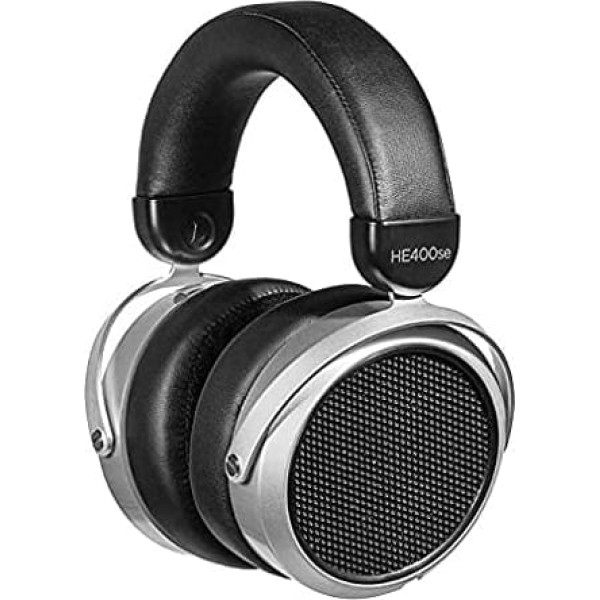 HIFIMAN HE400se HiFi austiņas mobilai lietošanai ar Stealth Magnet tehnoloģiju, sudraba, regulējamas