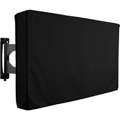 KHOMO GEAR Outdoor TV Cover - PANTHER Series - Universal Weatherproof Protector for 60-65 inch TVs - Fits Most Mounts