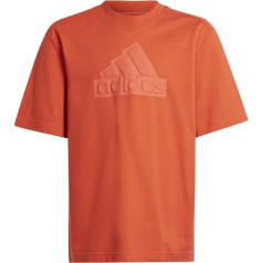 T-krekls adidas FI Logo Tee Jr HR6296 / oranžs / 176 cm