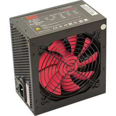 HKC®®® V-Power 550 vatu ATX datora barošanas avota aizsardzības shēmas: OPP, OCP, OVP, SCP, 20+4 pin barošanas avots, PFC, kluss, 120 mm ventilators (V-550).