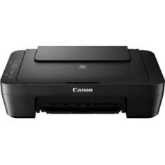 Canon Pixma MG2555S krāsu tintes daudzfunkciju printera skenera kopētājs ar USB portu melns, melns -