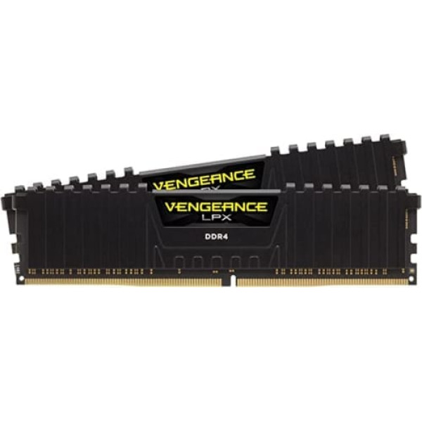 Corsair Vengeance LPX 64 GB (2 x 32 GB) DDR4 3200 MHz C16 — melns