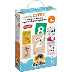 Czuczu Educational set learn digits educational fun with a eraser pen