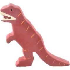 Teether toy tyrannosaurus rex (t-rex) dinosaur