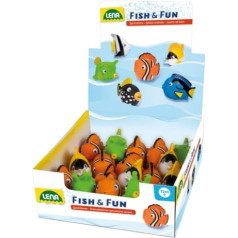 Lena Bath fish 6 types display 18 pieces