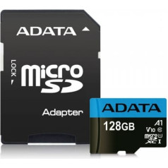 MEMORY MICRO SDXC 128GB W/AD./AUSDX128GUICL10A1-RA1 ADATA