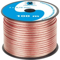 Cabletech CCA 0,75 mm skaļruņa kabelis