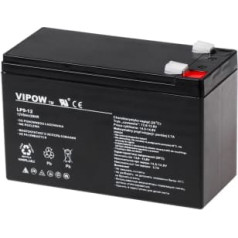 VIPOW 12V 9Ah gēla akumulators