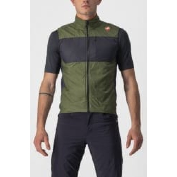 Castelli Velo veste UNLIMITED PUFFY Vest XXL Nickel Gray/Dark Gray