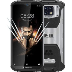 OUKITEL WP6 (2020), IP68 āra viedtālrunis bez līguma — 10 000 mAh akumulators (18 W ātra uzlāde), 48 MP četrkāršu kamera, 6,3 collu FHD+ ekrāns, izturīgs mobilais tālrunis, divas SIM kartes, GPS, Wi-Fi