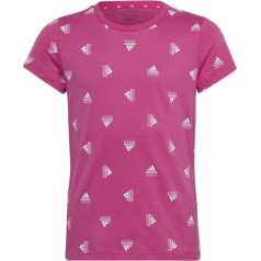 T-krekls adidas BLUV Tee girls IB8920 / rozā / 170 cm