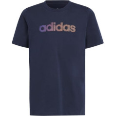 T-krekls adidas Lin GT Tee Jr IB9139 / tumši zils / 140 cm