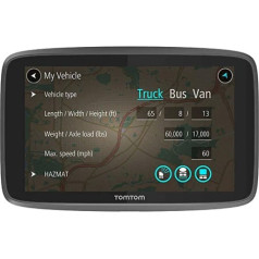 TomTom GO Professional 520 Eiropas kartes