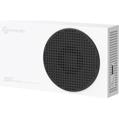 PHIXERO ārējais SSD Thunderbolt 4 ierīcēm, līdz 2060 MB/s, USB 4.0, pārnēsājami cietvielu diskdziņi, īpaši ātra pārraide, uzticama datu krātuve fotogrāfiem, profesionāļiem, 2TB