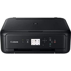 Canon Pixma color Inkjet daudzfunkcionāla ierīce (druka, skenēšana, kopēšana, 2 smalkas drukas galviņas ar tinti (melnā un krāsainā), WiFi, drukas lietotne, automātiskā abpusējā druka, 2 papīra padevēji).
